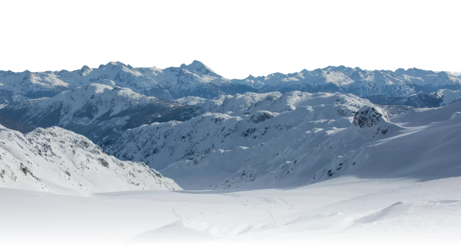 Snow covered mountains Snow covered mountains